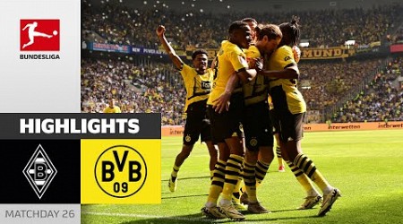 Sabitzer Leads BVB To Win! | Borussia M&#39;gladbach - Borussia Dortmund 1-2 | Highlights | Matchday 29
