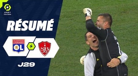 OLYMPIQUE LYONNAIS - STADE BRESTOIS 29 (4 - 3) - Résumé - (OL - SB29) / 2023-2024