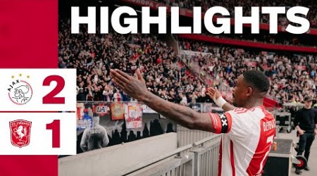 Comeback win ☑️ | Highlights Ajax - FC Twente | Eredivisie