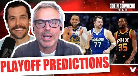 NBA Playoff Predictions: Celtics unstoppable, Luka &amp; LeBron, Warriors rebuild? | Colin Cowherd