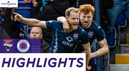 Ross County 3-2 Rangers | Staggies Deal Comeback Blow To Gers&#39; Title Hopes | cinch Premiership