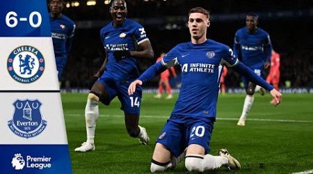 Chelsea vs Everton 6 - 0 | Premier League 23/24 | Highlights &amp; All Goals