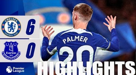 Cole Palmer Hattrick Goal | Chelsea vs Everton 6-0 Extended Highlights | Premier League 2023/24