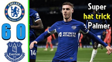 Chelsea vs Everton |6-0 | Extended Highlights &amp; All Goals || Premier League 2023/24