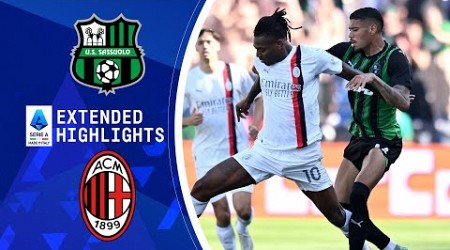 Sassuolo vs. AC Milan: Extended Highlights | Serie A | CBS Sports Golazo