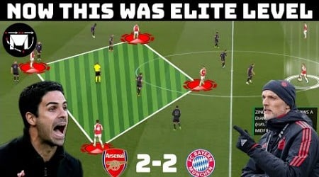 Tactical Analysis : Arsenal 2-2 Bayern Munich | A Fascinating 1st Leg |