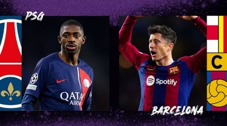 FC 24 - FC Barcelona vs PSG - Champions League 23/24 Match - PS5™ Next-Gen Gameplay