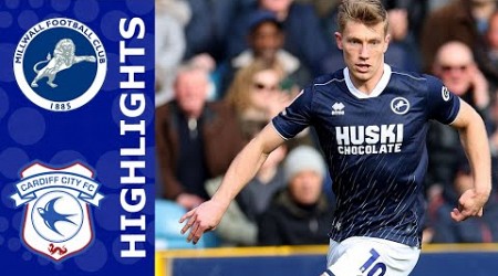 Millwall vs Cardiff City 3-1 Highlights | Championship - 2023/2024