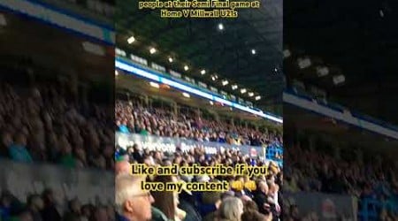 Wow over 1,000 people at Leeds U21s v Millwall U21s #leedsunited #football #soccer #shorts