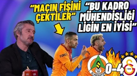 Alanyaspor 0-4 Galatasaray Maç Sonu-Tümer Metin&quot;GS Kadro Mühendisliği Ligin En İyisi&quot;.