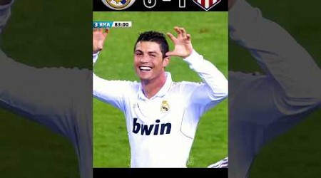 Real Madrid VS Atletico Madrid La Liga Ronaldo Rocket Hattrick 