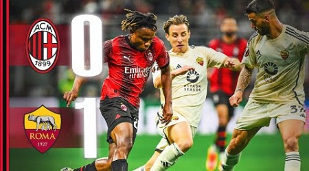 A narrow defeat in the first leg | AC Milan 0-1 Roma | Highlights Europa League Quarter-Finals