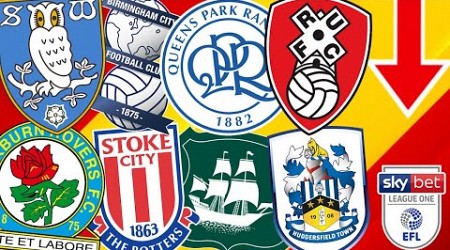 WHO GETS RELEGATED FROM THE CHAMPIONSHIP?
