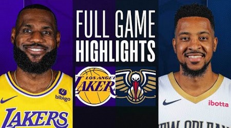 LAKERS at PELICANS | FULL GAME HIGHLIGHTS | April 14, 2024