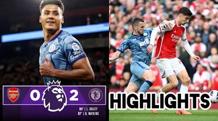 ARSENAL TITLE RACE IS IN BIG TROUBLE!!! Arsenal vs Aston Villa 0-2 Highlights