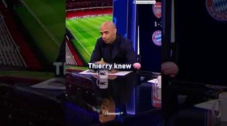 Thierry knew Foden would score against Real Madrid 