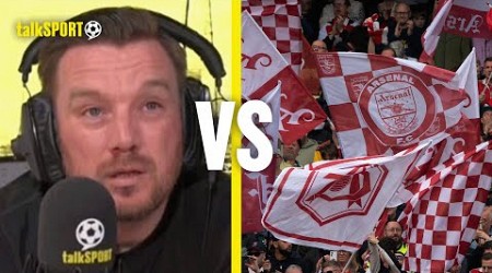 Jamie O&#39;Hara GOES OFF On Arsenal Fan After Making Excuses For Leaving Aston Villa Game Early! 