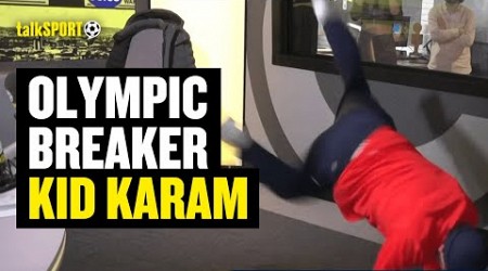 Kid Karam PERFORMS LIVE In Studio As The Olympics Introduce BREAK To Paris 2024 