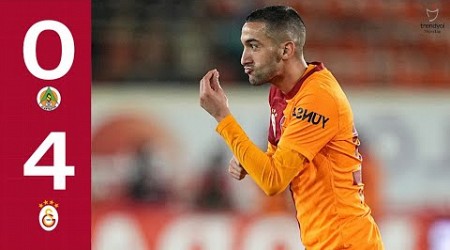 Alanyaspor - Galatasaray 0-4 Maç Özeti | Süper Lig 2023/24