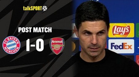 DISAPPOINTED Mikel Arteta REACTS To Being KNOCKED Out The Champions League Vs Bayern Munich! 