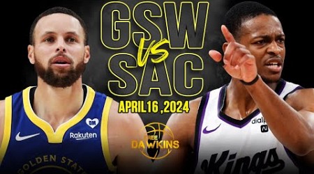Golden State Warriors vs Sacramento Kings Full Game Highlights | 2024 Play-In | FreeDawkins