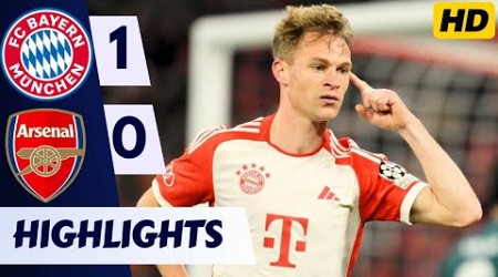 Bayern Munich vs Arsenal (1-0) | All Goals &amp; Extended Highlights | UEFA Champions League 2023/24