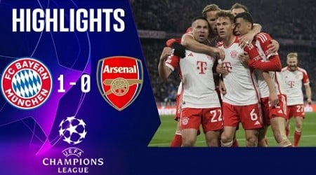 Bayern Munich vs Arsenal 1-0 EXTENDED HIGHLIGHTS | UEFA Champions League 23/24