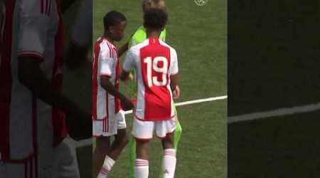 Sportsmanship at the Ajax academy ♥️