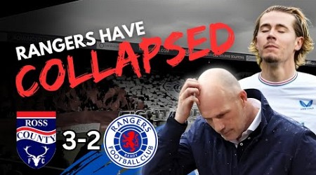 HAVE RANGERS JUST THROWN THE TITLE AWAY?! | REACTION! Ross County 3-2 Rangers