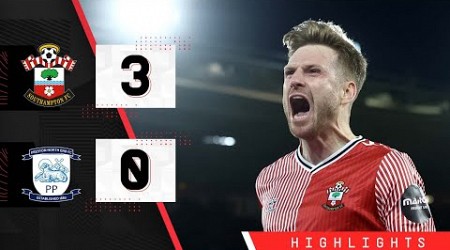 HIGHLIGHTS: Southampton 3-0 Preston | Championship