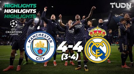 HIGHLIGHTS | Manchester City 1(3)-(4)1 Real Madrid | UEFA Champions League 2023/24 - 4tos | TUDN