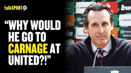 Gabby Agbonlahor INSISTS Unai Emery Would NEVER Leave Aston Villa For The &#39;CARNAGE&#39; Of Man United 