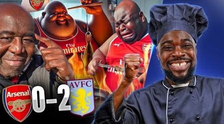 WE GOT BIGGER FISH TO FRY WE GOT IT ALL IN OUR HANDS! EX COOKS ROBBIE | Arsenal 0-2 Aston Villa