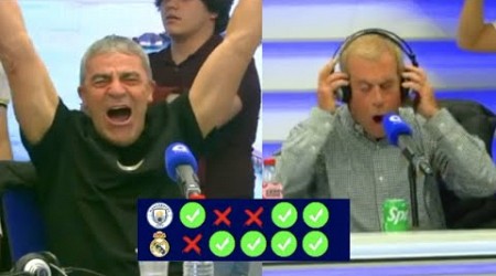 ¡QUÉ LOCURA! Reacción a la tanda de penaltis del Manchester City-Real Madrid en Tiempo de Juego COPE