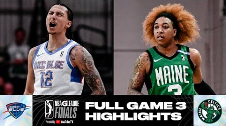 G League Finals Game 3: Maine Celtics vs. Oklahoma City Blue - Game Highlights