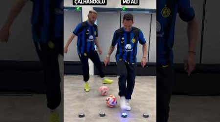 Reaction dribbling challenge with Inter player Hakan Calhanoglu 