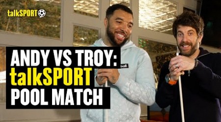 Andy Goldstein &amp; Troy Deeney FACE OFF In Pool Match As They Talk Man United &amp; Ollie Watkins 