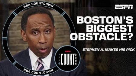 Stephen A. declares his Knicks as the Celtics’ biggest obstacle to the Finals 