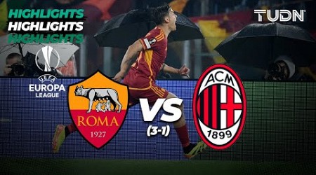HIGHLIGHTS - Roma 2 (3)-(1) 1 Milán | UEFA Europa League 2023/24 - 4tos | TUDN