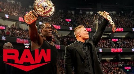 Triple H gifts new World Tag Team Titles to Awesome Truth: Raw highlights, April 15, 2024