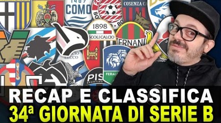 SERIE B ⚡CLASSIFICA RECAP : COMO ✈️ VENEZIA 