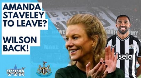 AMANDA STAVELEY TO LEAVE?........NO! | NUFC NEWS