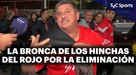 ENOJO Y TRISTEZA DE LOS HINCHAS DE INDEPENDIENTE TRAS LA ELIMINACIÓN DE LA COPA DE LA LIGA