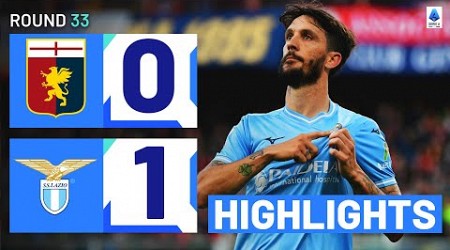 GENOA-LAZIO 0-1 | HIGHLIGHTS | Luis Alberto secures win for Lazio | Serie A 2023/24