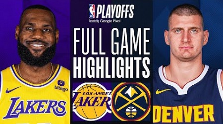 #2 NUGGETS at #7 LAKERS | FULL GAME 1 HIGHLIGHTS | April 20, 2024
