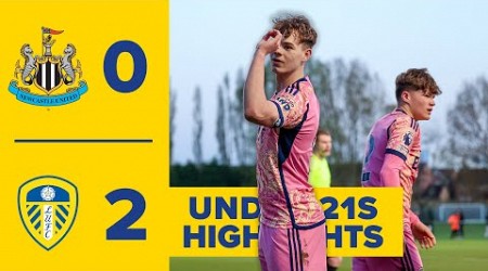 Highlights: Newcastle United U21 0-2 Leeds United U21 | Premier League 2