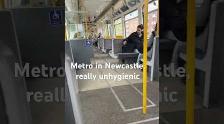 Newcastle Upon Tyne metro ride
