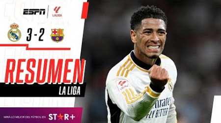 ¡AGÓNICA REMONTADA REAL EN EL CLÁSICO PARA ACARICIAR LA LIGA! | R. Madrid 3-2 Barcelona | RESUMEN