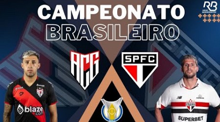 AO VIVO - Atlético-GO x São Paulo - Campeonato Brasileiro / Série A - 2024