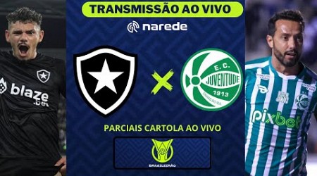 Botafogo x Juventude ao vivo | Transmissão ao vivo | Brasileirão Série A | Cartola tempo real